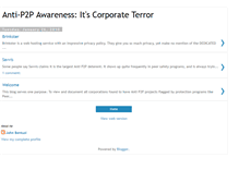 Tablet Screenshot of antip2pawareness.blogspot.com