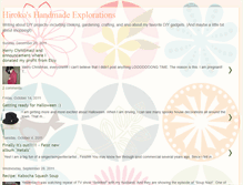 Tablet Screenshot of hirokohandmade.blogspot.com