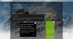 Desktop Screenshot of blogdivdoc.blogspot.com