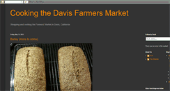 Desktop Screenshot of cookingdavisfarmersmarket.blogspot.com