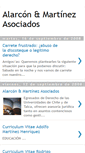 Mobile Screenshot of alarconymartinez.blogspot.com