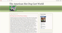 Desktop Screenshot of hotdogcartworld.blogspot.com