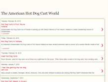 Tablet Screenshot of hotdogcartworld.blogspot.com