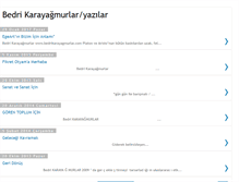 Tablet Screenshot of karayagmurlaryazilar.blogspot.com