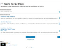 Tablet Screenshot of fh-aromarecipeindex.blogspot.com