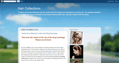 Desktop Screenshot of hair-collections.blogspot.com