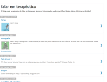 Tablet Screenshot of falaremterapeutica.blogspot.com