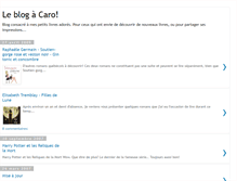 Tablet Screenshot of carolune87.blogspot.com