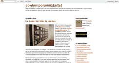 Desktop Screenshot of contemporaneizarte.blogspot.com