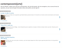 Tablet Screenshot of contemporaneizarte.blogspot.com