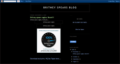 Desktop Screenshot of britneyspearsblog-stuffpu.blogspot.com