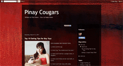 Desktop Screenshot of pinaycougars.blogspot.com