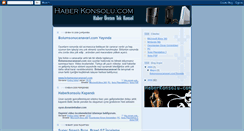Desktop Screenshot of haberkonsolu.blogspot.com