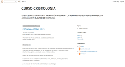 Desktop Screenshot of cursocristologia.blogspot.com