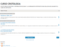 Tablet Screenshot of cursocristologia.blogspot.com