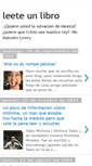 Mobile Screenshot of leeteunlibro.blogspot.com