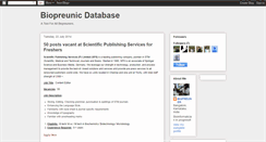 Desktop Screenshot of biopreuners.blogspot.com