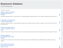 Tablet Screenshot of biopreuners.blogspot.com