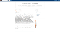 Desktop Screenshot of gertrudscorner.blogspot.com