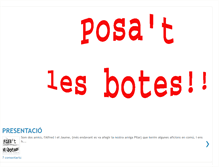 Tablet Screenshot of posatlesbotes.blogspot.com