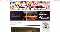 Desktop Screenshot of neonmamacittta.blogspot.com