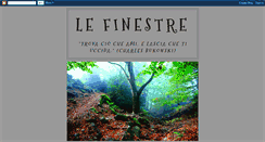 Desktop Screenshot of lefinestre.blogspot.com