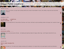 Tablet Screenshot of dragonflyinkcreations.blogspot.com
