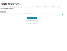 Tablet Screenshot of cantafrancisco.blogspot.com