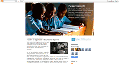 Desktop Screenshot of insightpeaceproject.blogspot.com