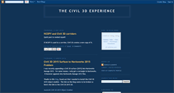 Desktop Screenshot of civil3dexperience.blogspot.com