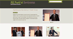 Desktop Screenshot of akpartiyiseviyoruz.blogspot.com