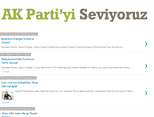 Tablet Screenshot of akpartiyiseviyoruz.blogspot.com