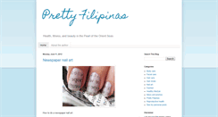 Desktop Screenshot of pretty-filipinas.blogspot.com