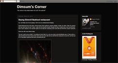 Desktop Screenshot of dimsumcorner.blogspot.com