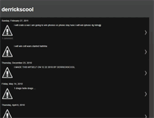 Tablet Screenshot of derrickrca.blogspot.com