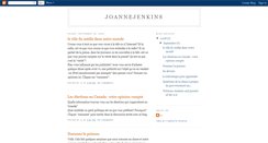 Desktop Screenshot of joannejenkins.blogspot.com