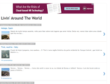 Tablet Screenshot of livinaround.blogspot.com