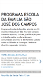 Mobile Screenshot of escoladafamiliasaojosedoscampos.blogspot.com