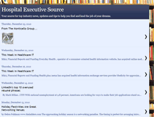 Tablet Screenshot of hospitalexecs.blogspot.com