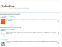 Tablet Screenshot of guriosities.blogspot.com