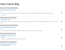 Tablet Screenshot of dcraine.blogspot.com