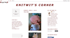 Desktop Screenshot of knitwitscorner.blogspot.com