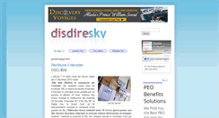 Desktop Screenshot of disdiresky.blogspot.com