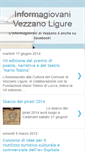 Mobile Screenshot of informagiovanivezzanoligure.blogspot.com