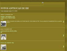 Tablet Screenshot of fotosantiguasdeibi.blogspot.com