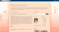 Desktop Screenshot of mistyraeporter.blogspot.com