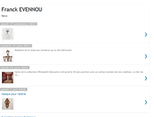 Tablet Screenshot of franck-evennou.blogspot.com