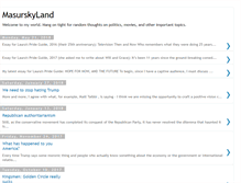 Tablet Screenshot of masurskyland.blogspot.com