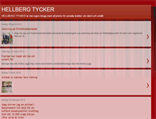 Tablet Screenshot of hellbergtycker.blogspot.com