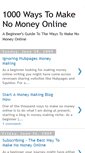 Mobile Screenshot of makemoneyforbeginner.blogspot.com